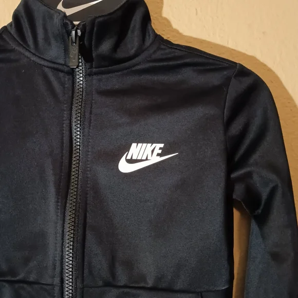 Kids Nike Tracksuit Set – Black Zip-Up Jacket & Joggers - Picture 2 of 11